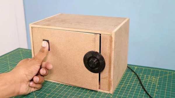 用木板做一个保险柜怎么做（木头做的保险箱）-图1
