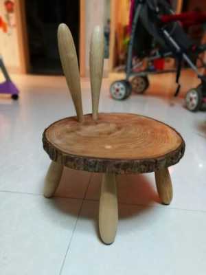 木板小兔板凳（木板小凳子）-图3