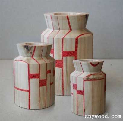 木板拼装花瓶（木板花瓶图案）-图2