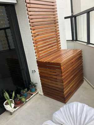 用木板做一个空调柜体（木头做的空调）-图2