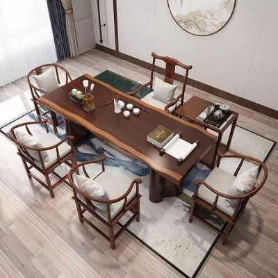 木板家具茶具（茶具桌实木大板）-图2