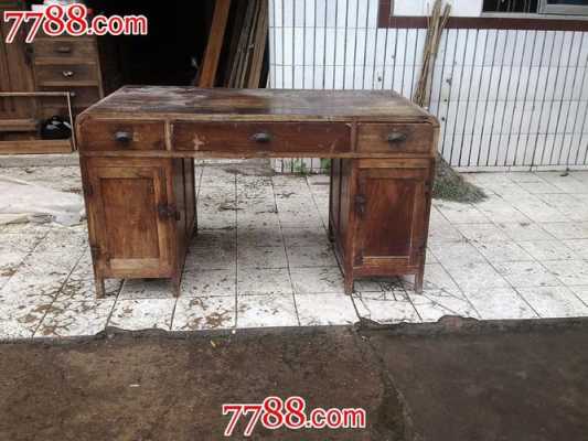 全桢楠老料木板书桌（桢楠木家具图片）-图2