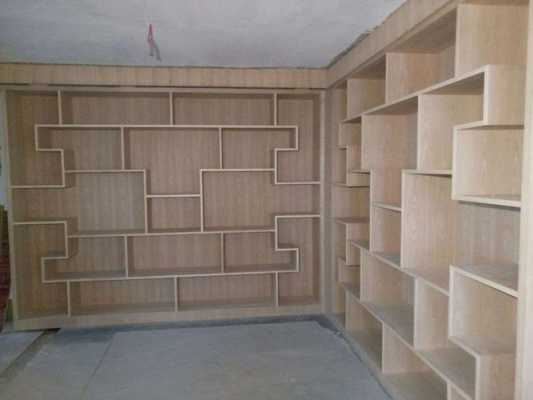 自制木板展柜（木工做的展示柜）